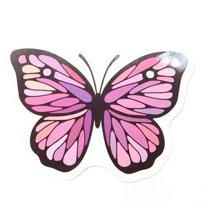 Butterfly Vinyl Sticker